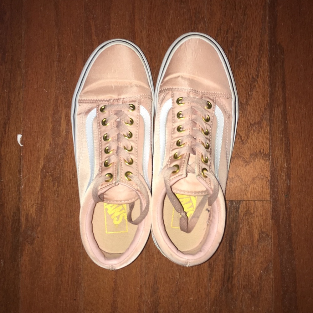 Gently worn special edition pink vans